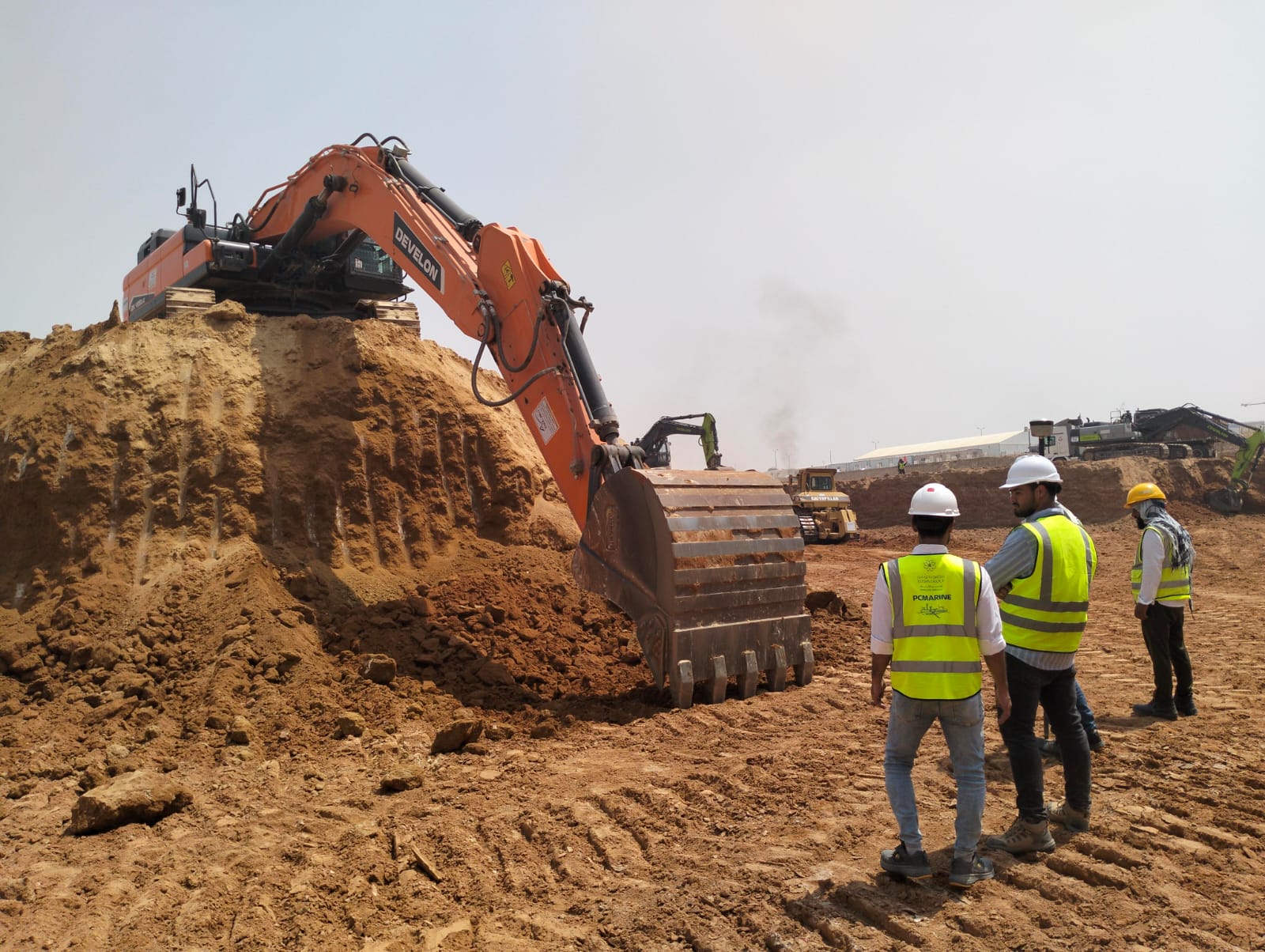 Roshan Al Arous Canal Excavation Work